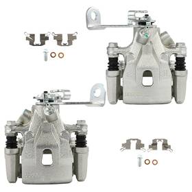 Asucarparts Aup84563201s Rear Pair Brake Calipers For 2013 2014 2015 Mazda Cx-5 With Bracket