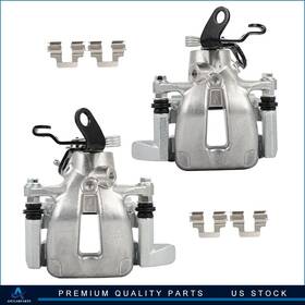 Aup84565301s Asucarparts For 2006 - 2009 Volkswagen Rabbit Rear Pair Brake Calipers With Bracket