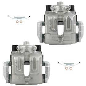Aup84695901s Asucarparts Rear Pair Brake Calipers For 2006-2011 Bmw 323i E90 L6 2.5l With Bracket