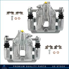 Aup84700001s Asucarparts For 2007-2010 Hyundai Elantra L4 2.0l Sedan Rear Pair Brake Calipers With Bracket