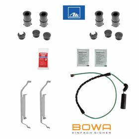 Epsadlink2414 Ate 2006-08 Bmw Z4 3.0 Si Front Brake Pad Bushing Clip Sensor Paste Kit Oem Bowa