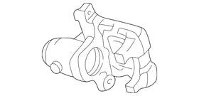 1j0-615-424-b Audi Genuine Caliper