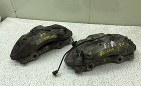 4m0615105 Audi 2017-2023 Q7 Q8 Awd Front Disc Brake Caliper Calliper 6 Piston Pair X2 Oem