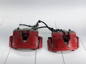 8k0615123h Audi 09-16 A4 Quattro Front Left And Right Side Abs Brake Caliper Set Of 2 Oem
