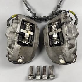 8r0-615-105-bn Audi 13-17 Q5 2.0l B8 8r Front Left Right Brake Caliper Set Brembo 320mm Oem