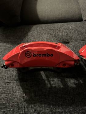 8r0615107e Audi 2013-2017 Q5 B8 8r Front Left And Right Brembo Brake Caliper Set-2