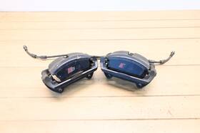 8v0-615-123-f Audi 15-20 S3 8v Front Right And Left Brake Caliper Housing Set Black Oem