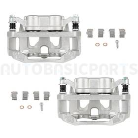 12619369 Autobasicparts For 2013-2019 F-250 Super Duty 2 Pcs Brake Calipers Rear Left Right With Bracket