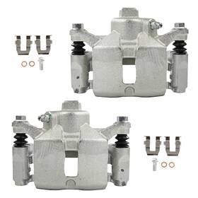 A84556401c Autocomplete Rear 2x Brake Calipers With Bracket For 97-05 Chevy Venture 01-05 Pontiac Aztek