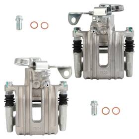 A84579401c Autocomplete Rear Brake Calipers With Bracket Pair For 98-2005 Volkswagen Passat 98-04 Audi A6