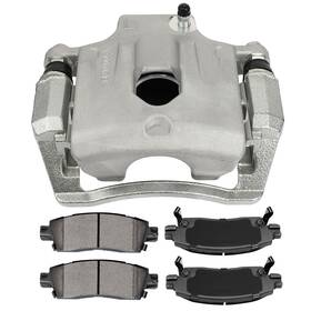 A84843901c Autocomplete Rear Left Ceramic Pad And Brake Calipers For 02-09 Gmc Envoy Chevrolet Trailblazer