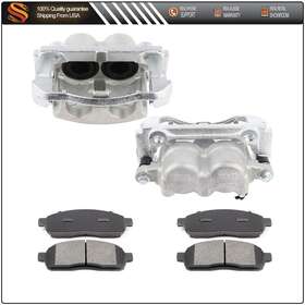 Au832129t02 Autodealsparts For 2006-2008 Ford F-150 Lincoln Mark Lt Front Brake Calipers And Ceramic Pads Kit