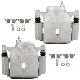 Aut84554901s Autodealsparts Front Brake Calipers With Bracket Pair For 2010 - 2022 Toyota Prius