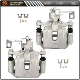 Autodealsparts Aut84566201s For 2014-2018 Kia Soul L4 Hatchback Rear Brake Calipers With Bracket Pair