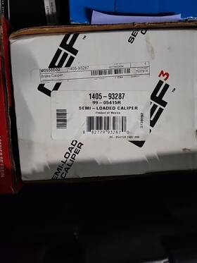 Caliper-oef3 Autopart International 1405-93287 Disc Brake Intl Reman