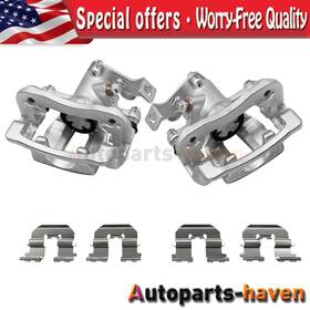 19p6792 Autoparts-haven New Rear Brake Caliper Left Right Driver Passenger Kit For 2012-2016 Hyundai