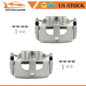Autopartsclub2018 Ap845581c01 For 10-18 Ram 3500 09-10 Dodge Srw Rear Pair Brake Calipers With Bracket
