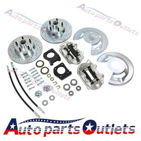 Dbck6469 Autopartsoutlets New Drum-disc Brake Conversion Kit Front And 11 Inch Rotors For Ford Mustang 1964-1969