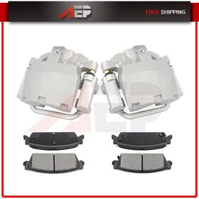 Autopuppy Ap83213201y Rear Brake Calipers Ceramic Pads For 2007-13 Cadillac Escalade Gmc Sierra 1500