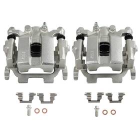 Aus84552301s Autosparepartstore Rear Brake Calipers With Bracket Accessories 2x For 2011-2013 Infiniti M37 M56 Awd