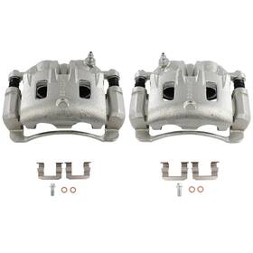 Aus84561501s Autosparepartstore Front Pair Brake Calipers For 2001-2006 Hyundai Santa Fe With Bracket Accessories