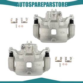 Aus84562701s Autosparepartstore Front Pair Brake Calipers For 2007-2019 Nissan Sentra With Bracket Accessories