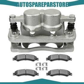 Autosparepartstore Aus84846101s Front Left Brake Calipers And 4x Ceramic Pad For Chevrolet Suburban Silverado 1500