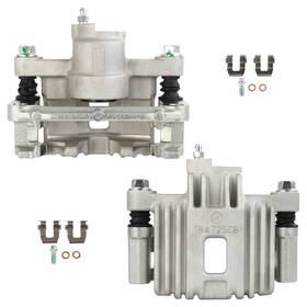 U84549801td Autoutdoor New Rear Pair Brake Calipers With Bracket For Pontiac Grand Oldsmobile Alero