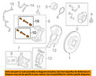 Ay1z2c150b Ford Oem Fiesta Support Retainer Kit