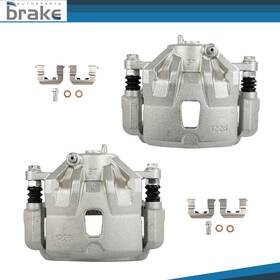 Bro845ab519tr Bator 2pcs Front Disc Brake Calipers With Bracket For 2011 - 2016 Hyundai Elantra