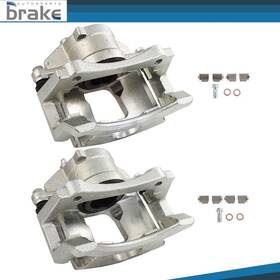 Bator Bro845ab750tr 2pcs Front Disc Brake Calipers With Bracket For 2002 - 2007 Buick Rendezvous Fwd