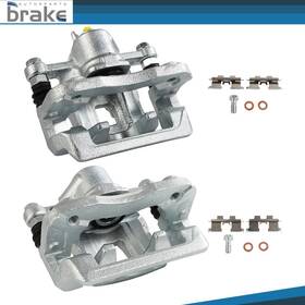 Bro847ab000tr Bator 2pcs Rear Disc Brake Calipers With Bracket For 07-10 Hyundai Elantra L4 2.0l Sedan