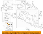 Bb5z7813586b Ford Oem Explorer Holder Mat Left