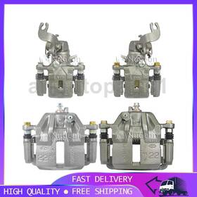 Bbb Industries Arau260515691485 Brake Caliper Front Rear Fits 2005-2006 Hyundai Elantra