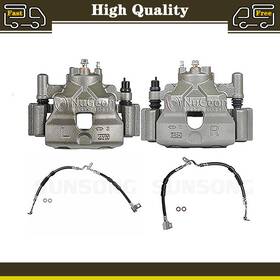 Scarsm241206219622 Bbb Industries Sunsong Front Brake Caliper Set Line Hose Fits Mazda 6 3.0l 2.3l