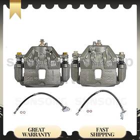Ssppm241208097008 Bbb Industries Sunsong Front Brake Hose Line Wtih Calipers Fits 2005 2006 2007 2008 Hyundai Tucson
