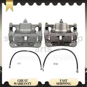 Ssppm241208172232 Bbb Industries Sunsong Front Brake Calipers Hose 4pcs Fits 2015 2016 2017 2018 Nissan Rogue