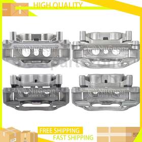 Zone241227003126 Bbb Industries 4 Front Rear Brake Calipers Car Caliper Fits 2011 Gmc Sierra 2500 Hd
