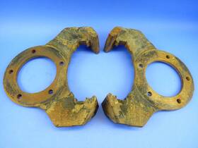 3204157-r Bendix 3204158-l Ford F150 Bronco/dana 44 1976-79 Disc Brake Caliper Brackets