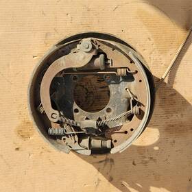 324913-r Bendix Dodge Chrysler Mopar 1972-1978 Complete Brake Assembly Rear Axle Drw Right 12x3 Oem
