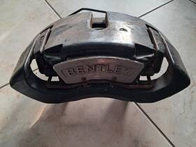 536-lf Bentley 06-12 Continental Black Front Driver Side Left Lh Brake Caliper Lf