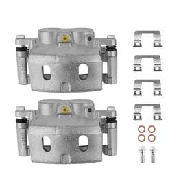 1fq82h Bfo Front Brake Calipers Set With Bracket For Chevy Silverado 1500 Gmc Sierra