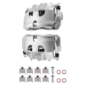 B1v3ln Bfo Front Brake Calipers With Bracket For Ford F-150 2010-2011 High-pressure Resistant