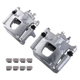 Bfo Nheqa9 Pair Brake Caliper Rear Left Right With Bracket For Dodge Nitro 07-18 Jeep Liberty