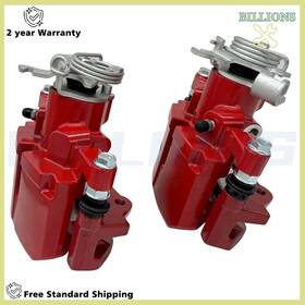 S5424 Billions Autoparts New Rear Red Brake Calipers With Bracket For 2013-2016 Dodge Dart 1.4l 2.0l 2.4l