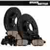 Bm1587278230 Brakemotive Rear Brake Calipers And Rotors Pads 2008 2009 2010 2011 2012 Tundra Sequoia