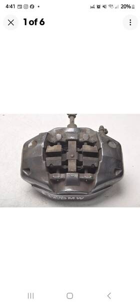 20.9995.01 Bmw Brembro Rear Brake Calipers For 1 E88 135i Used Low Mileage