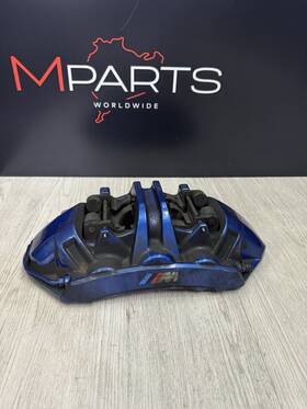 34109501998 Bmw 21-24 G80 G82 G83 M3 M4 S58 Front Right Passenger Brake Caliper Blue