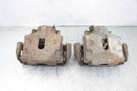 34111154041 Bmw 1983-1989 E28 535i E24 Front Brake Caliper Pair Left Right W Brackets Lm49