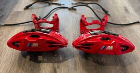 34116897339 Bmw M Brembo Red Calipers - From 2021 X3 M40i Compatible With Many Other Bmws